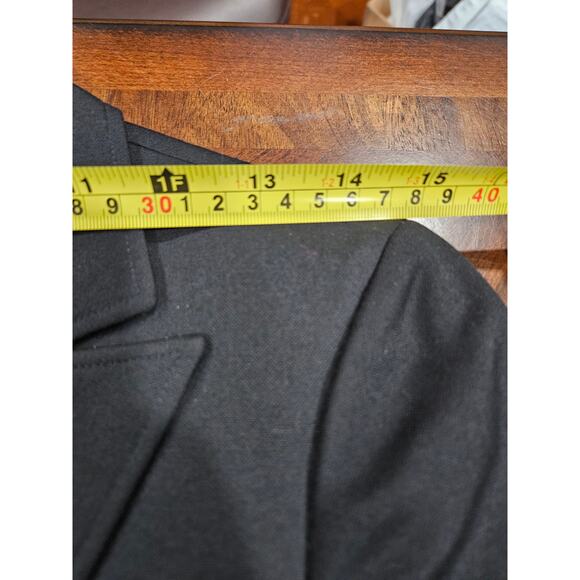 Brooks Brothers Women's 100% Wool Black Blazer Jacket Size 4 - Picture 5 of 7